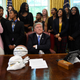 Illustration for article titled Do You Think These Baylor Athletes Had Fun at the White House?